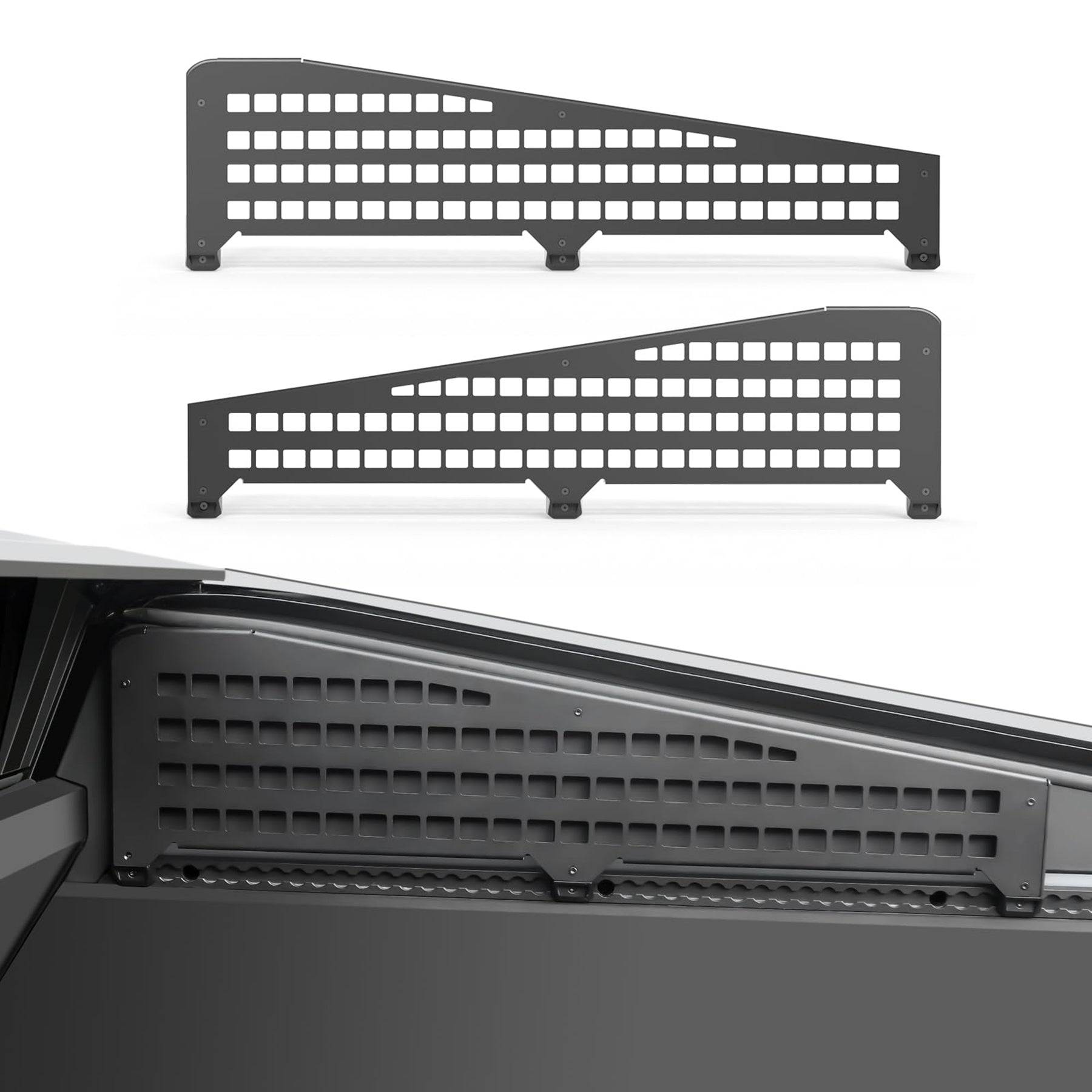Tespart - Truck Bed L-Track Molle Panels for Cybertruck