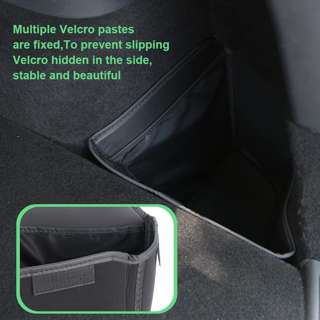 Tespart - Trunk Left and Right Storage Box - Leather for Tesla Model Y 2020-2022.6