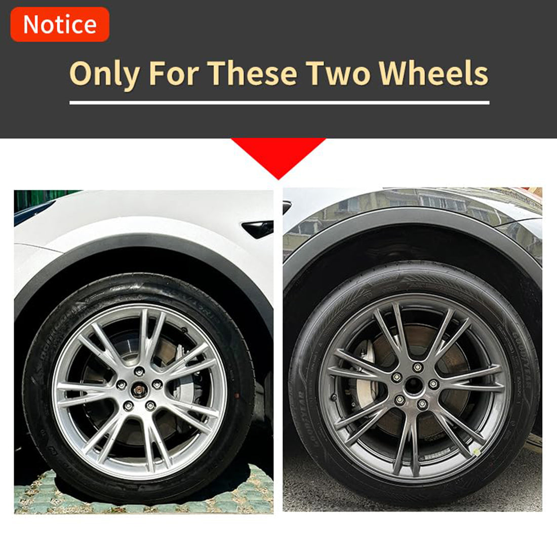 Tespart- 19' Turbo Wheel Cover For Tesla Model Y（4PCS）