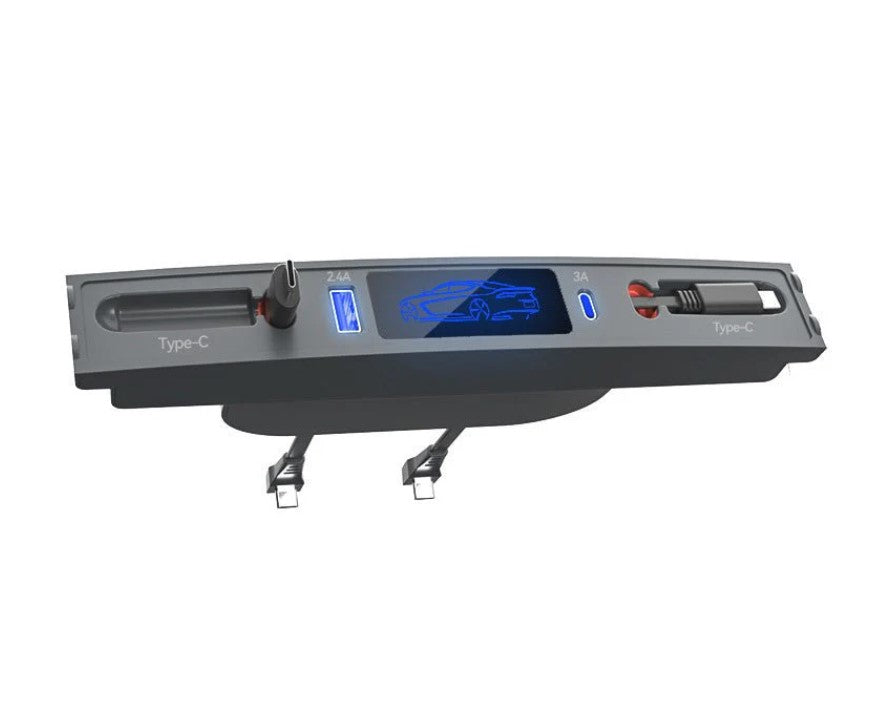 USB Hub Docking Station of Center Console Smart Sensor For Tesla Model 3/Y