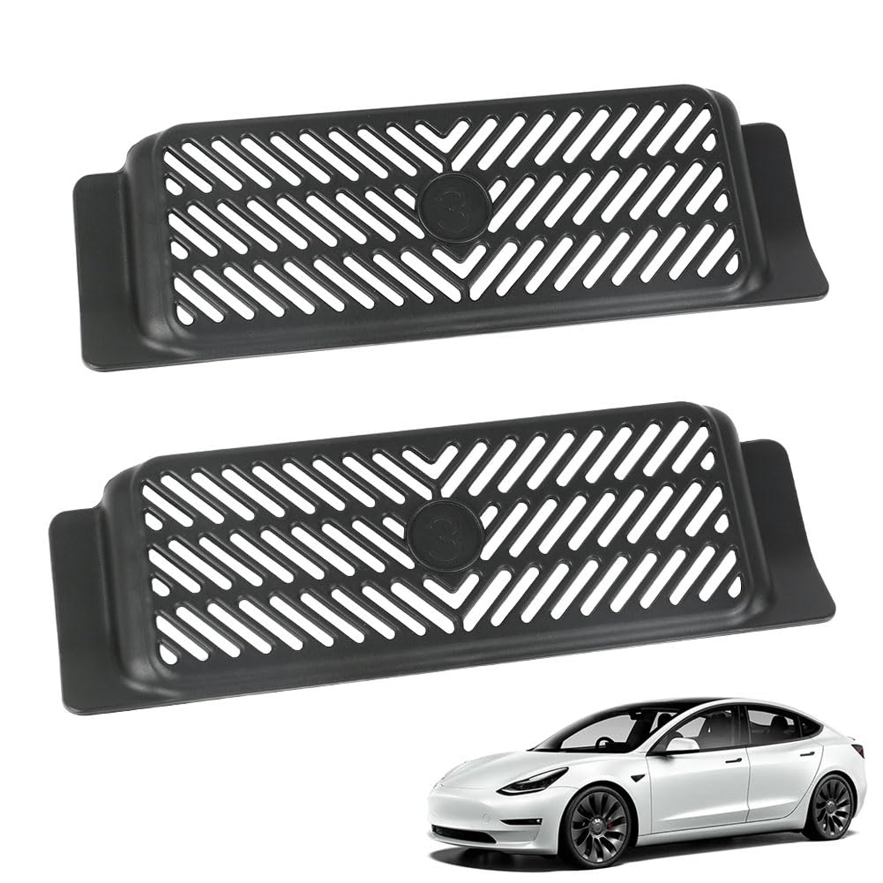 infinaware - Under Seat Air Vent Cover for Tesla Model 3 2021-2023.10  (2PCS)