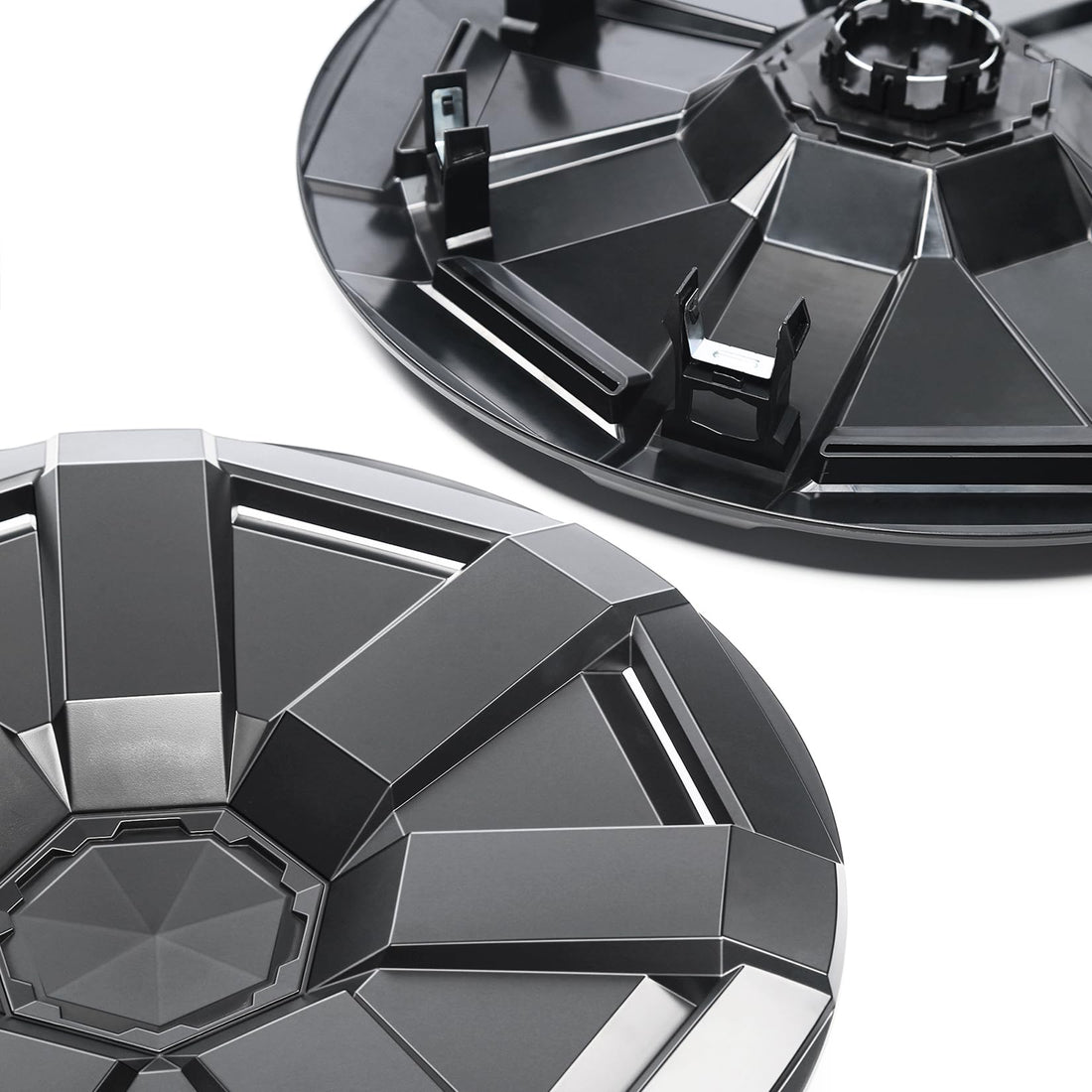Tespart - Wheel Covers Matte Black Hubcaps for Cybertruck