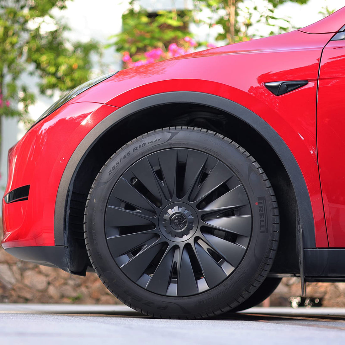 Tespart- 19' Windmill Wheel Covers for Tesla Model Y（4PCS）