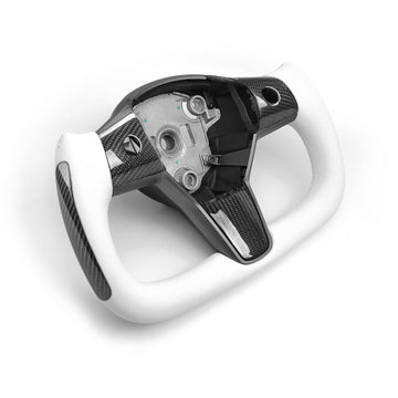 infinaware - Yoke Carbon Fiber Steering Wheel for Model 3 / Y【Style 37】