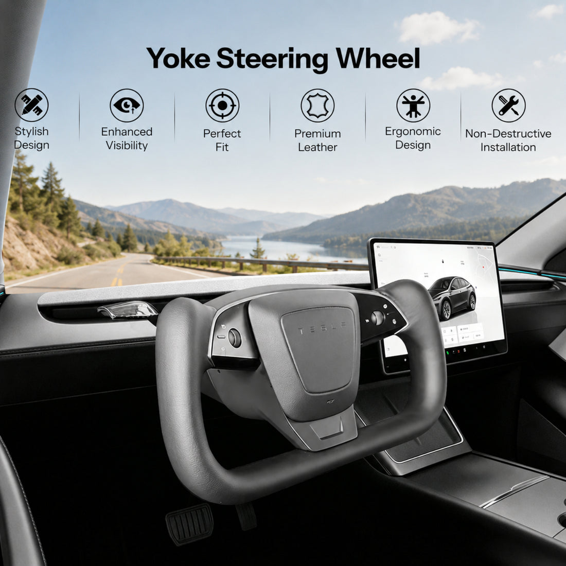 Yoke Wheel Steering Upgrade for Highland and Juniper Models