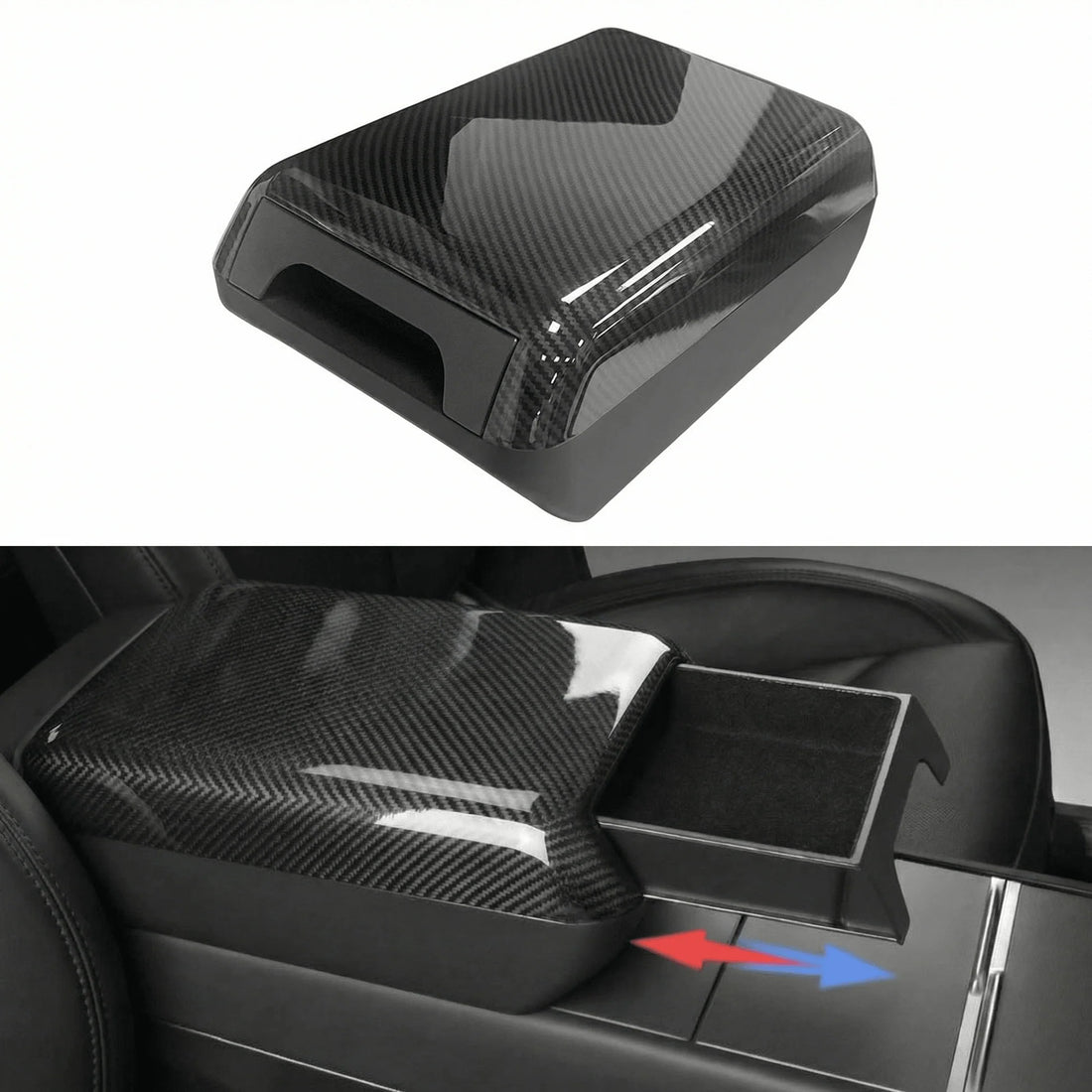 Center Console Armrest Organizer Cushion for Highland Juniper Storage