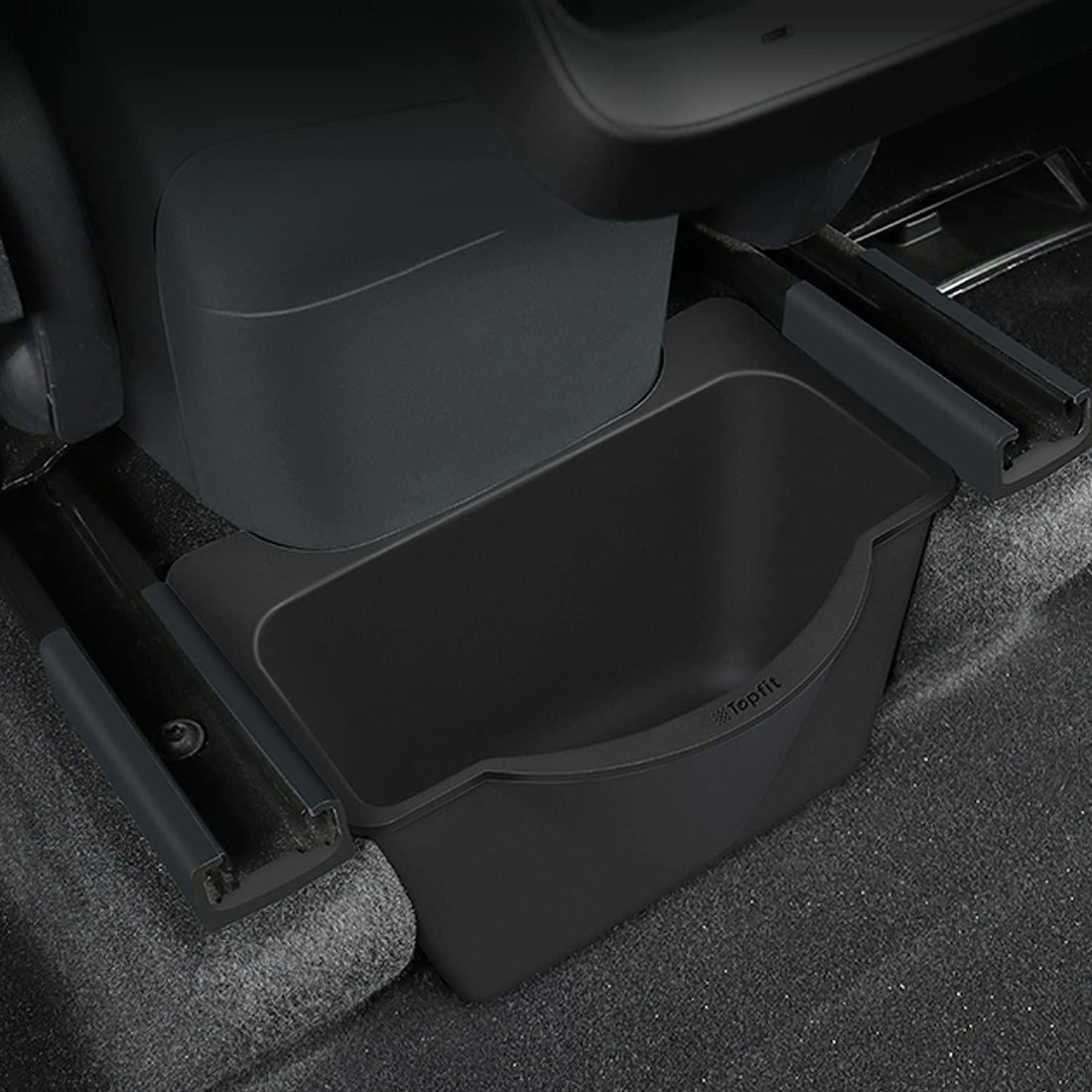 Caja de almacenamiento central organizadora de asiento trasero para Tesla Model 3 2017-2023 / Model Y 2020-2023